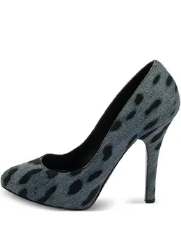 Dolce & Gabbana Pre-Owned: Голубые туфли 