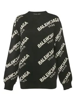 Balenciaga Pre-Owned: Свитер из шерсти 