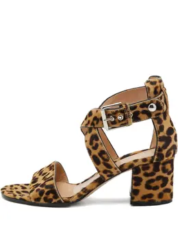 Gianvito Rossi: Коричневые сандалии 