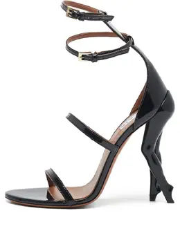 Alaïa Pre-Owned: Чёрные сандалии 