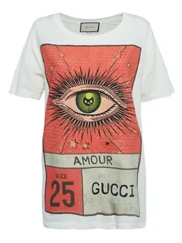 Gucci Pre-Owned: Белая футболка 
