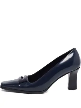 Gucci Pre-Owned: Синие туфли 