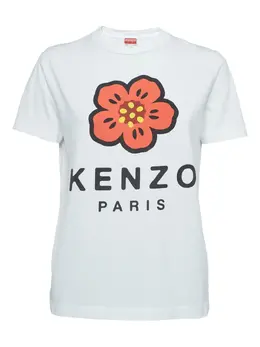Kenzo Pre-Owned: Футболка с цветочным принтом 