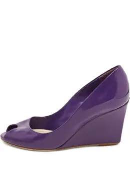 Christian Dior Pre-Owned: Фиолетовые туфли 