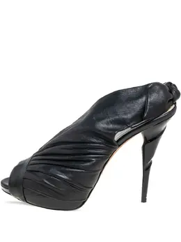 Christian Dior Pre-Owned: Чёрные сандалии 