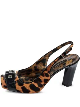Dolce & Gabbana Pre-Owned: Коричневые туфли 