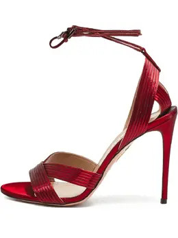 Aquazzura: Красные сандалии 
