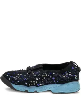 Christian Dior Pre-Owned: Чёрные кроссовки 