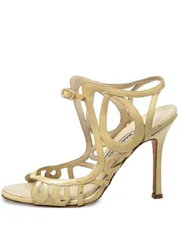 Manolo Blahnik: Жёлтые сандалии 