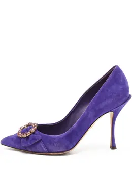 Dolce & Gabbana Pre-Owned: Фиолетовые туфли 