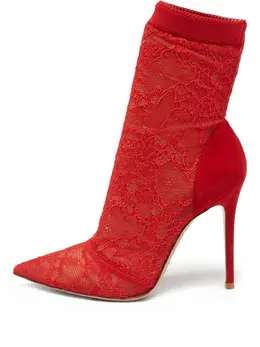 Gianvito Rossi: Красные ботинки 