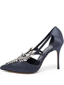 Manolo Blahnik: Синие туфли 