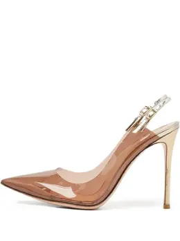 Gianvito Rossi: Коричневые туфли 