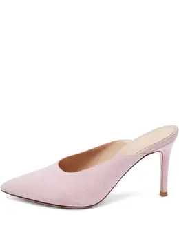 Gianvito Rossi: Розовые сабо 