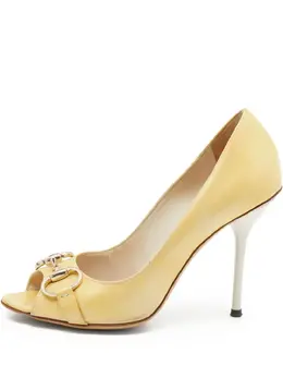 Gucci Pre-Owned: Жёлтые туфли 