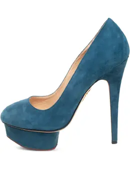 Charlotte Olympia: Голубые туфли 