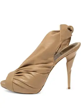 Christian Dior Pre-Owned: Бежевые сандалии 