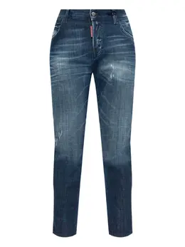 DSQUARED2: Рваные джинсы 