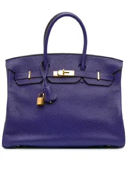 Hermès Pre-Owned: Фиолетовая сумка 