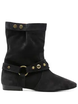ISABEL MARANT: Чёрные ботинки 
