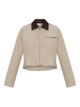 JW Anderson: Бежевая куртка 