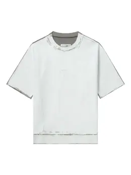 MM6 Maison Margiela: Топ с коротким рукавом 