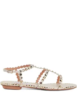 Aquazzura: Белые сандалии  Tequila