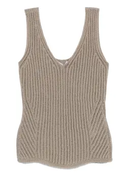 Max Mara: Зелёный топ 