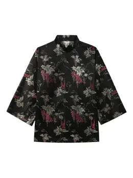 Comme Des Garçons Comme Des Garçons: Блуза с растительным принтом 