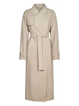 Max Mara: Бежевое пальто 