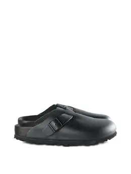 Birkenstock: Чёрные сабо  Boston