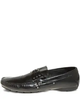 Versace Pre-Owned: Чёрные туфли 