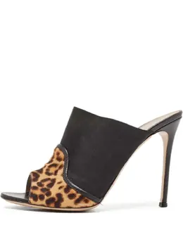Gianvito Rossi: Чёрные сандалии  Alise