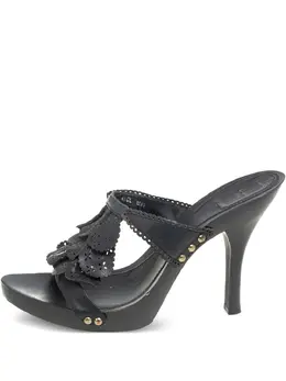 Christian Dior Pre-Owned: Чёрные сандалии 