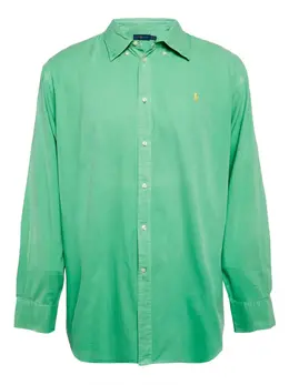 Polo Ralph Lauren: Зелёная рубашка 