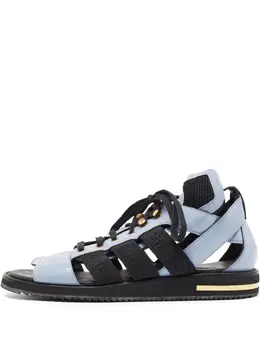 Versace Pre-Owned: Светлые сандалии 