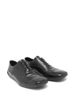 Prada Pre-Owned: Чёрные туфли 