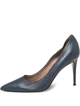 Gucci Pre-Owned: Голубые туфли 