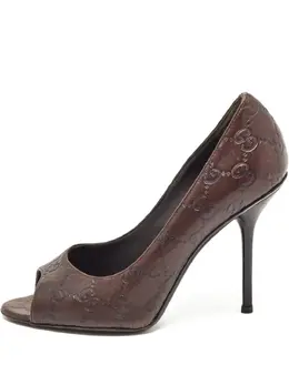 Gucci Pre-Owned: Коричневые туфли 