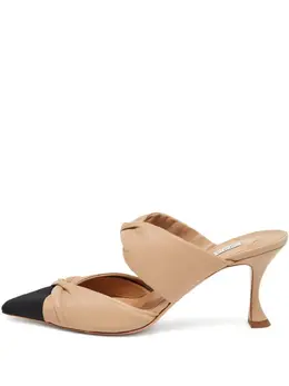 Aquazzura: Бежевые сабо 