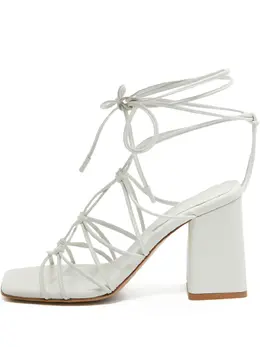 Gianvito Rossi: Белые сандалии 