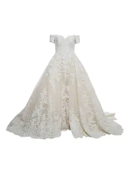 Zuhair Murad: Кружевное платье 