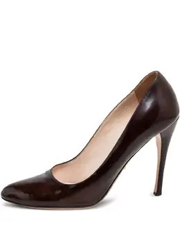 Prada Pre-Owned: Тёмные туфли 