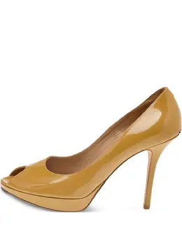 Christian Dior Pre-Owned: Жёлтые туфли 