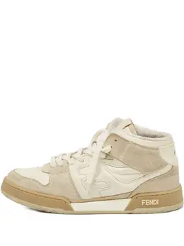 Fendi Pre-Owned: Белые кроссовки 