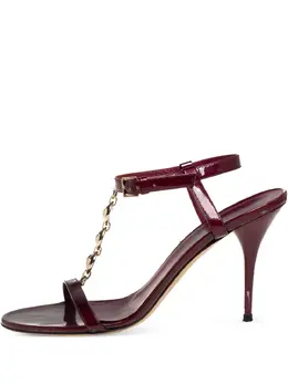 Gucci Pre-Owned: Красные сандалии 