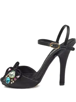 Dolce & Gabbana Pre-Owned: Чёрные сандалии 