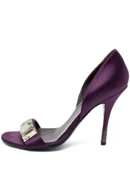 Gucci Pre-Owned: Фиолетовые сандалии 