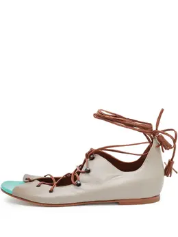Malone Souliers: Бежевые сандалии 