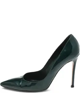 Gianvito Rossi: Зелёные туфли 